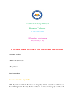 IT Model Exam with Brief Answers.pdf